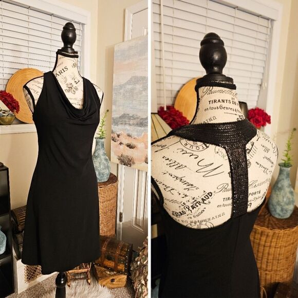 Y2k A. Byer Draped Sequins Detail Mini Dress.